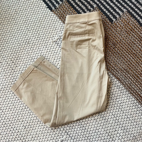 NWT J.Crew Petite Kate Cuffed Straight-Leg Pants – 6P – Light Tan - Picture 8 of 8